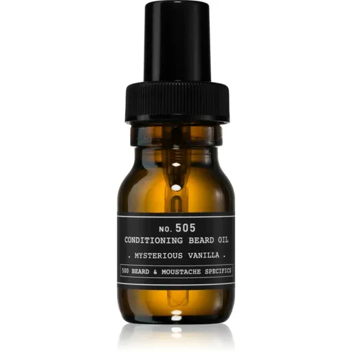 Depot 500 BEARD & MOUSTACHE SPECIFICS NO. 505 CONDITIONING BEARD OIL olej na bradu Mysterious Vanilla 30 ml