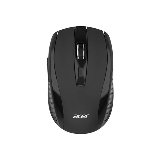 ACER Myš, Wireless mouse MX202 Black - RF 2.4 GHz dongle, DPI 1000/1200/1600, 6 tlačidiel