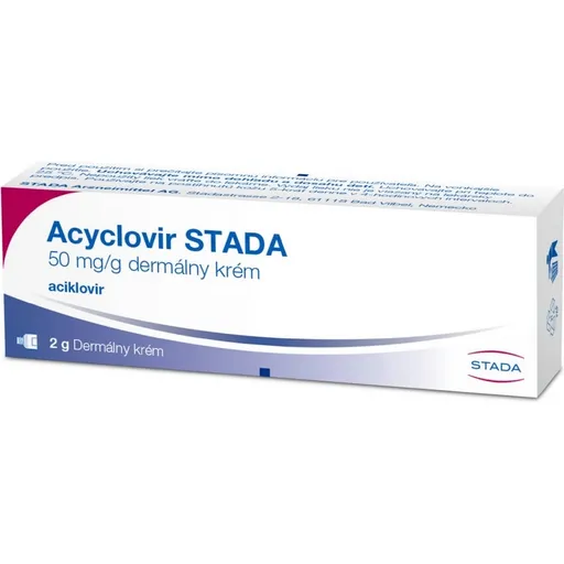 ACYCLOVIR Stada krém 2 g