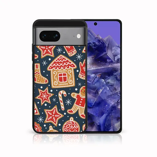 MY ART Kryt s vianočným dizajnom Google Pixel 8a CHRISTMAS (069)