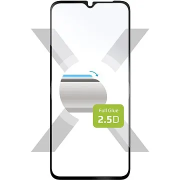 FIXED FullGlue-Cover pre Vivo Y72 5G čierne (FIXGFA-717-BK)