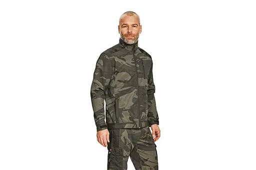 CRAMBE softsh.bunda camouflage XL