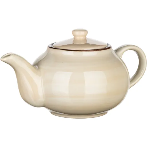 Banquet Keramická kanvica PALAS, 1 l, krémová