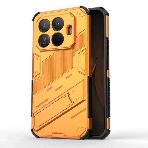 BIB Ochranný obal so stojanom pre Xiaomi 15T Pro oranžový