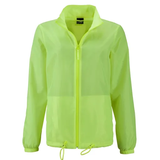 James & Nicholson (Daiber) Dámska vetrovka JN1131 - Jasnožltá | L