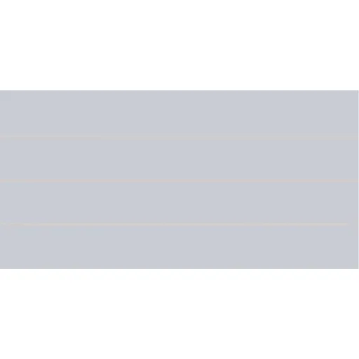 Dekor Rako Concept Plus šedá prerez 20x40 cm lesk WIFMB010.1