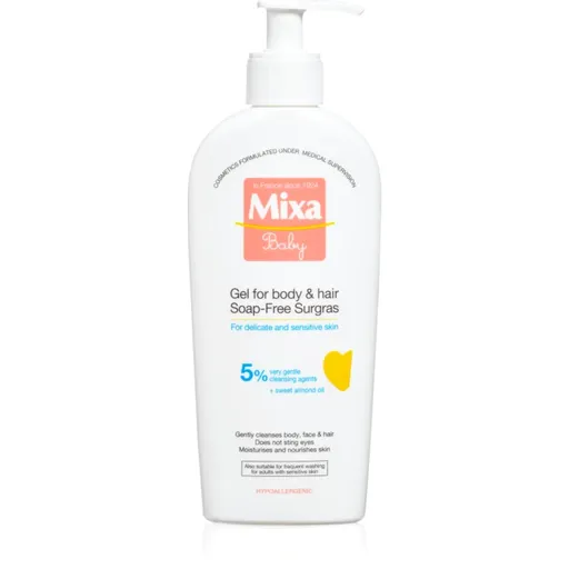 Mixa Baby sprchový gél a šampón 2 v 1 250 ml