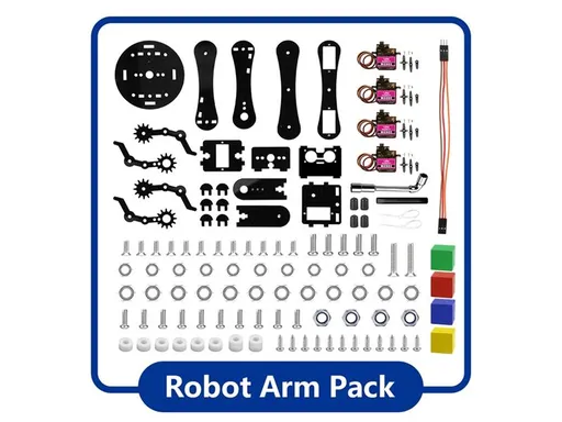 Stavebnica ACEBOTT Rozširujúca sada (roboticka ruka) pre robotické autíčko Arduino