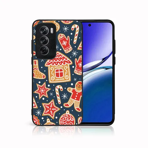 MY ART Kryt s vianočným dizajnom Oppo Reno12 Pro 5G CHRISTMAS (069)