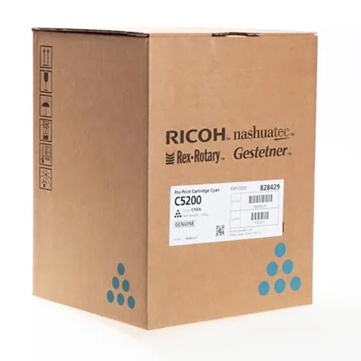 Ricoh originál toner 828429, cyan, 24000str., Ricoh Pro C 5120, 5120 S, 5200, 5200 S, 5210, 5210 S, O, azurová