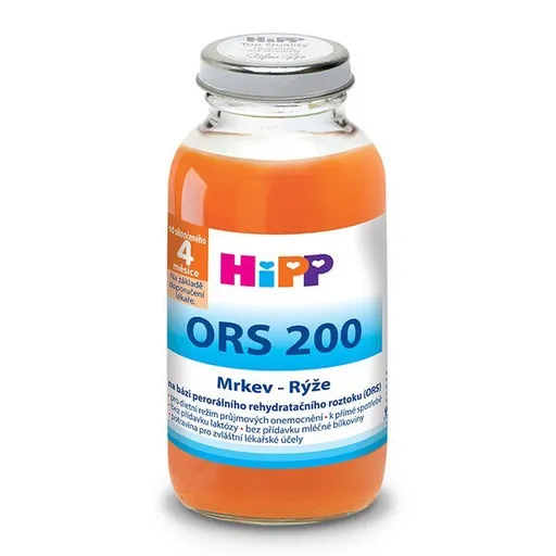 HiPP ORS 200 Mrkev-rýže 200 ml