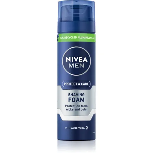 Nivea Men Protect & Care pena na holenie pre mužov 200 ml
