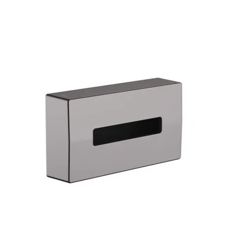 Hansgrohe AddStoris zásobník na hygienické vrecká vo farebnom prevedení kartáčovaný čierny chróm 41774340