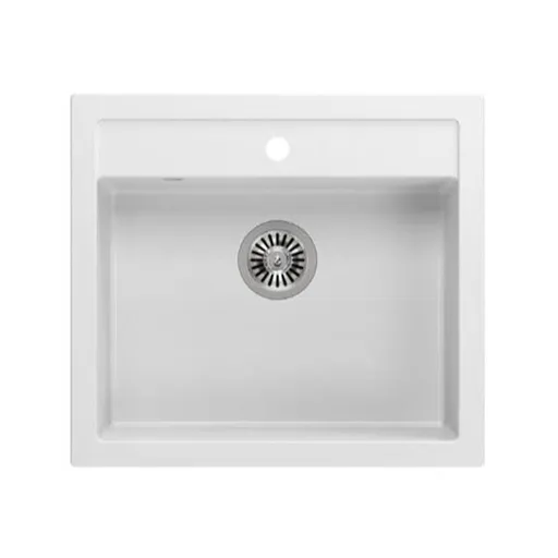 Drez Quadron BILL110 snehovo biela nerez elom HCQB6054U1_BS