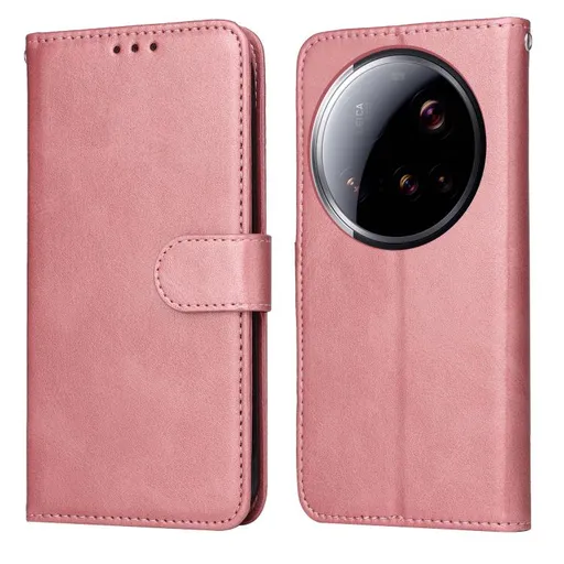 SMOOTH Peňaženkové puzdro pre Xiaomi 15 Ultra ružové