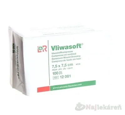 Vliwasoft Komprese nest.7,5 x 7,5 cm/4v 100 ks