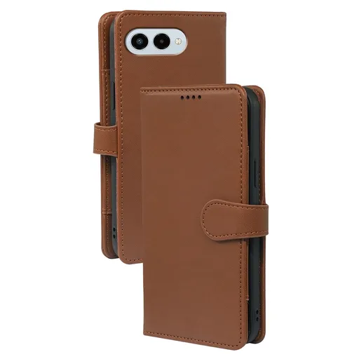 VELDO Peňaženkové puzdro pre T Phone 3 hnedé