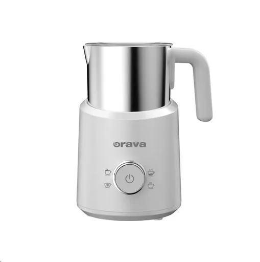 Orava elektrický speňovač mlieka, 500 W, 4 voliteľné programy, 350 ml, biela