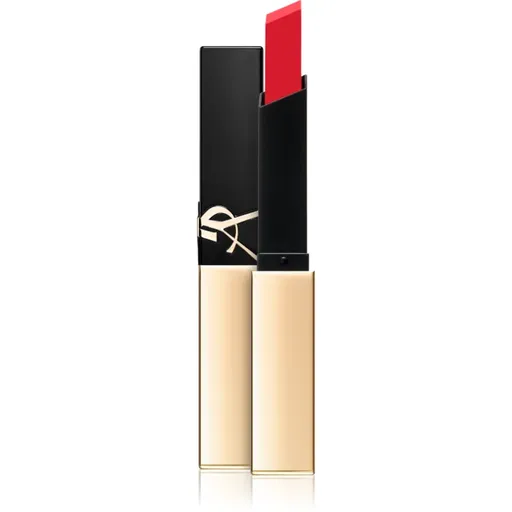 Yves Saint Laurent Rouge Pur Couture The Slim tenký zmatňujúci rúž s koženým efektom odtieň 2.2 g