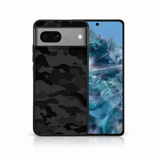 MY ART Ochranný kryt pre Google Pixel 8 BLACK CAMO (234)