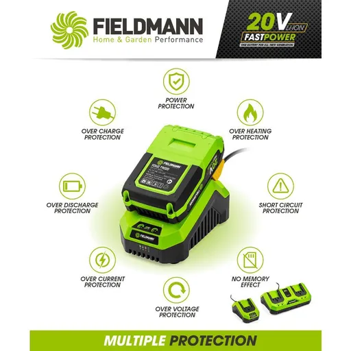 FDUZ 79100 20V Rýchlonabíjačka FIELDMANN