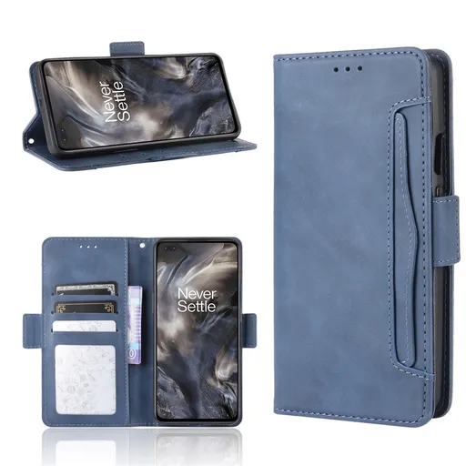SLOT Peňaženkový obal pre OnePlus Nord modrý