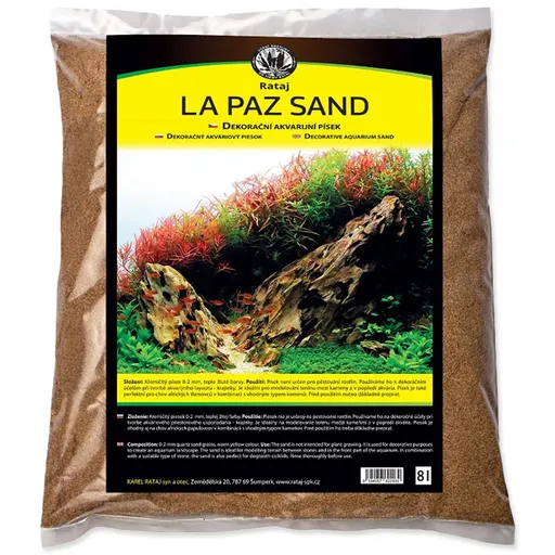 Dekoračný piesok Rataj La paz sand 8l