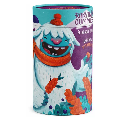 HIMALYO Yetti Rakytníkové gummies 60 kusov