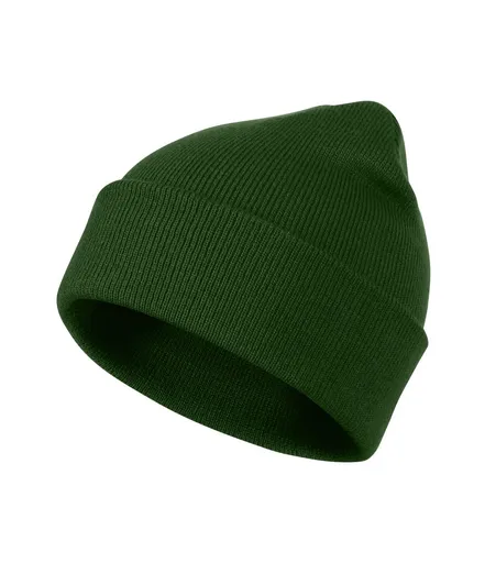MALFINI Čiapka Beanie - Fľaškovo zelená | uni
