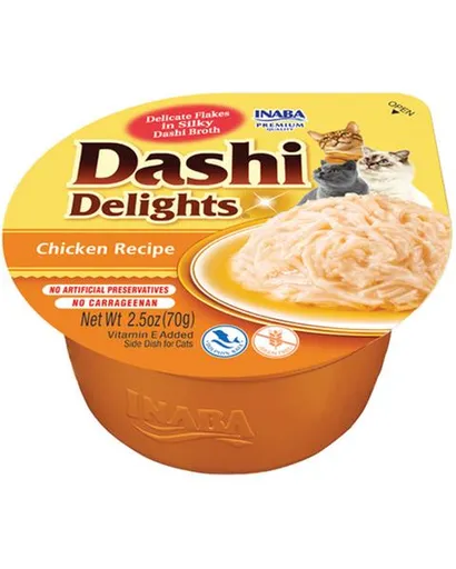 Inaba Dashi Delights cat Kura vaničky pre mačky 6x70g