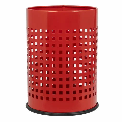 Alda Odpadkový kôš Officer dierovaný 18 l, červená, 18 l