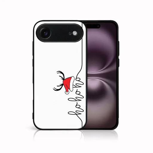 MY ART Kryt s vianočným dizajnom Apple iPhone Air HOHOHO (073)