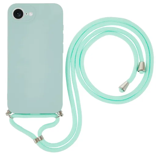 ROPE Kryt so šnúrkou Apple iPhone 16e svetlomodrý