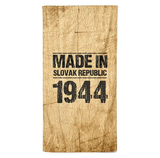 Osuška Made In (rok: 1944)