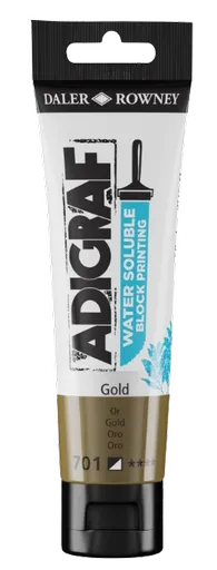 D&R ADIGRAF - Farba na linoryt (gold, 0,059 L)