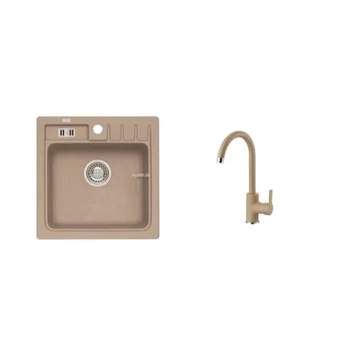 Alveus Set Niagara 20 + baterie Tonia set drezu a batérie niagara 20 + tonia / 55 beige SETA102