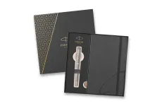 Parker Sonnet Stainless Steel CT guľôčkové pero a zápisník 1502/5295512