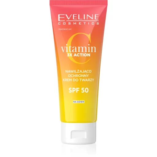 Eveline Cosmetics Vitamin C 3x Action hydratačný denný krém SPF 50 30 ml