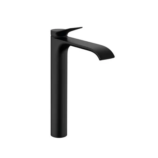 Hansgrohe Vivenis vysoká umývadlová batéria s výpusťou matná čierna 75040670
