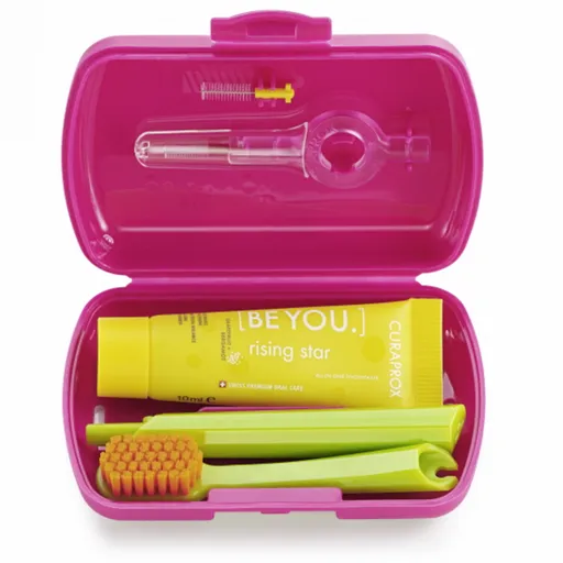 CURAPROX Travel súprava červená 5460 1 kus