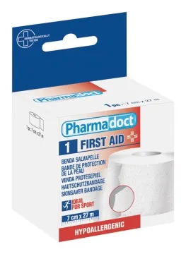 Pharmadoct Sport Pharma-skin ochranná podložka pod tejpovaciu pásku 7 cm x 27 m