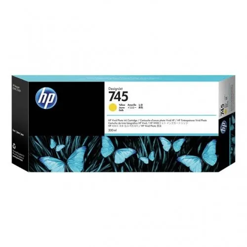 HP 745 F9K01A žltá (yellow) originálna cartridge