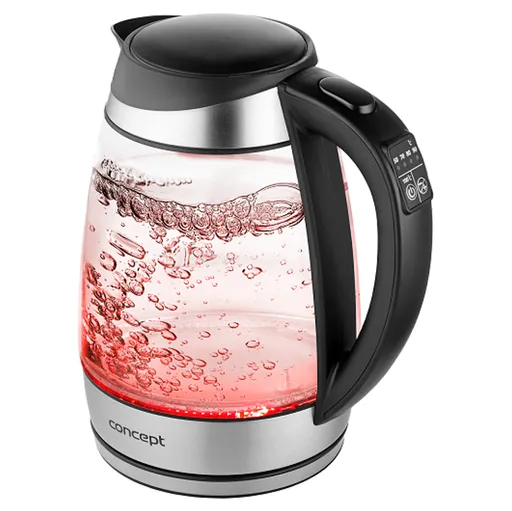 CONCEPT RK4120 Rýchlovarná kanvica sklenená s reguláciou teploty 1,7 liter