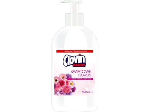 Mydlo tekuté Clovin Handy antibakterial Flower 500ml