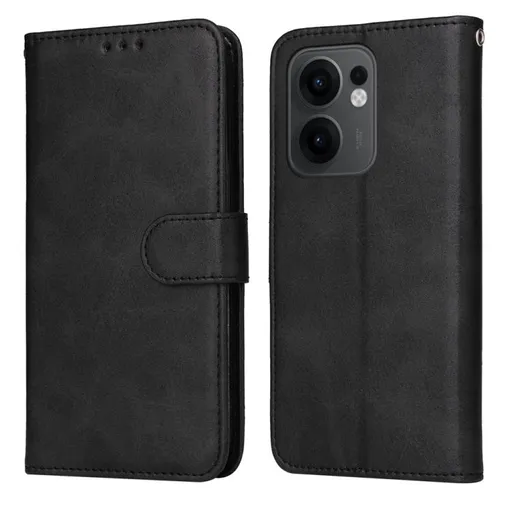 SMOOTH Peňaženkové puzdro pre Oppo Reno13 F 5G / Reno13 FS 5G čierne
