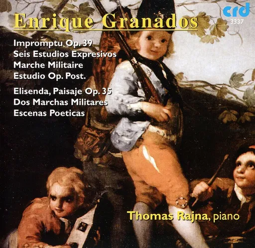 Enrique Granados, Enrique Granados: Impromptu Op. 39; Seis Estudios Espressivos; Marche Militaire; Etc. CD, CD