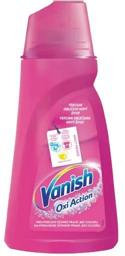 VANISH OXI ACTION PINK - Tekutý odstraňovač škvŕn 1 L