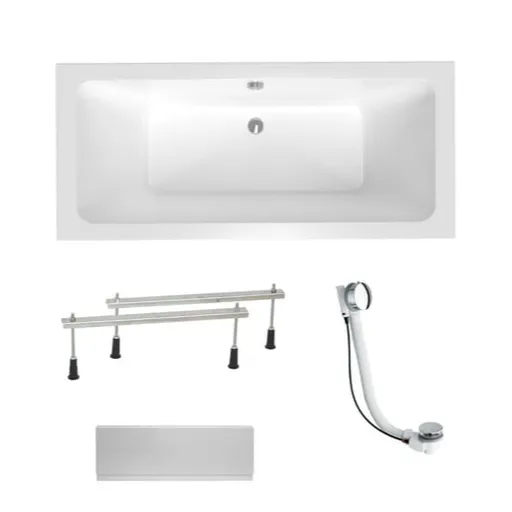 Obdĺžniková vaňa Laguna Nora Plus 160x75 cm akrylát ľavá aj pravá SIKONO1600ANPC