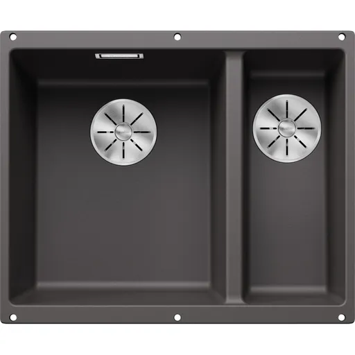 Blanco Subline 340/160-U sivá skala, vanička vľavo