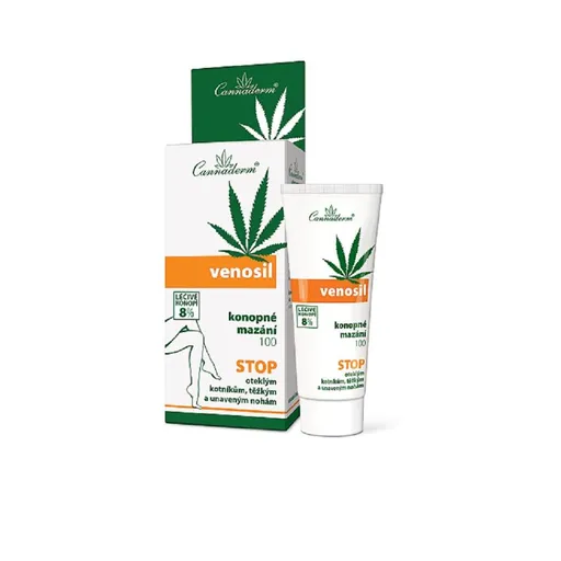 CANNADERM Venosil konopné mazanie na žily 100 ml